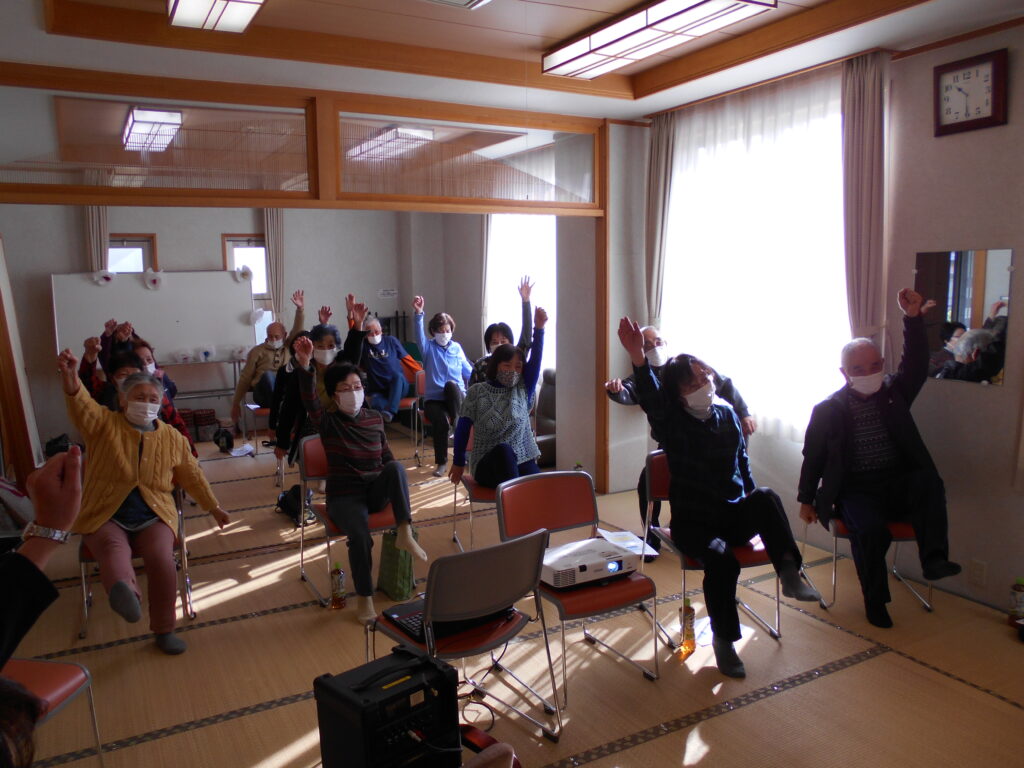 光妙教会八戸支部 第２回桜ヶ丘４丁目いきいき介護予防教室 社会福祉法人スプリング